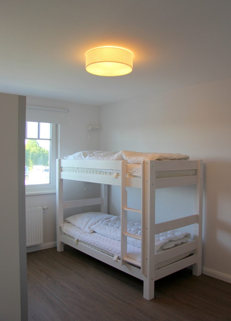 Ferienwohnung Südstrand I, Schlafzimmer 3 mit Etagenbett